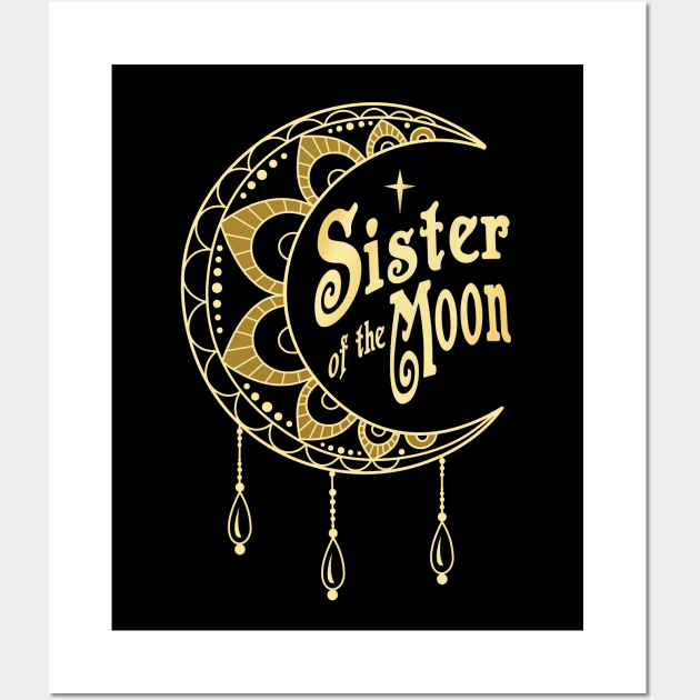 Sister of the Moon Wall Art by Gothic Rose